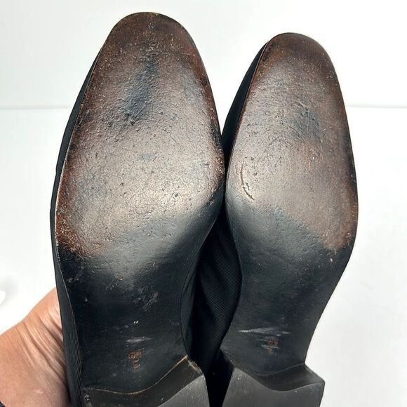 Bally Suisse Club Black Loafers Fabric Tuxedo Shoes main image 5